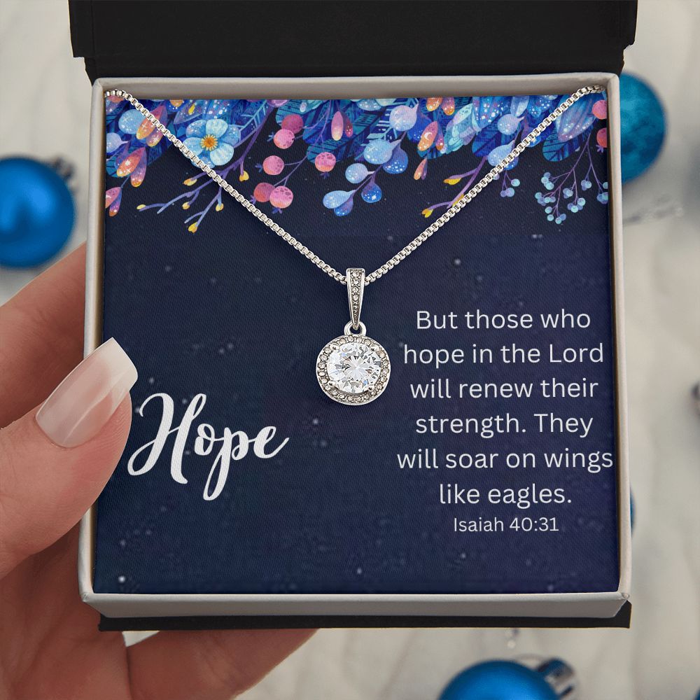 Eternal Hope in The Lord Necklace