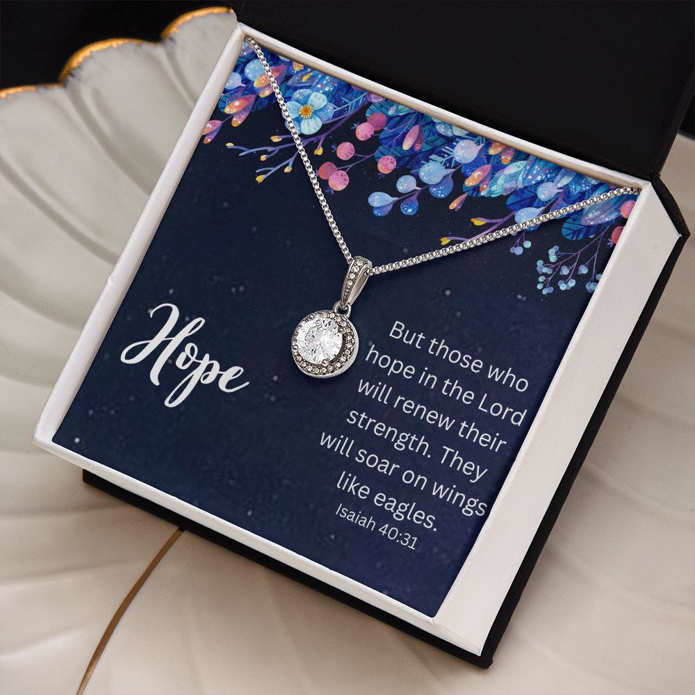 Eternal Hope in The Lord Necklace